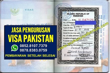 Jasa Urus Visa Pakistan